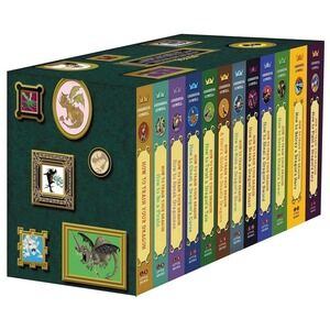 How to Train Your Dragon, Complete Series 12-Book Boxed Gift Set Cressida Cowell